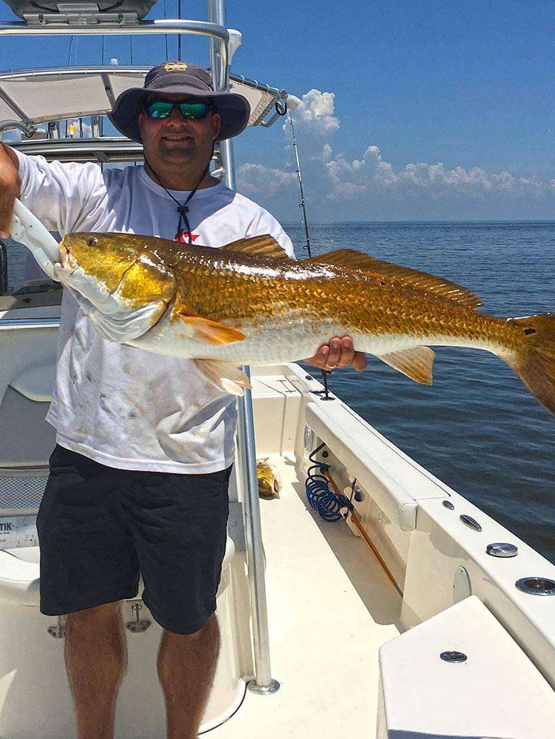 Fishing for Redfish in Louisiana - Louisiana Fishing Charter