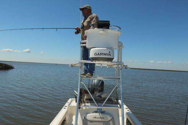 A picture of Sight in on redfish with Legends of the Lower Marsh