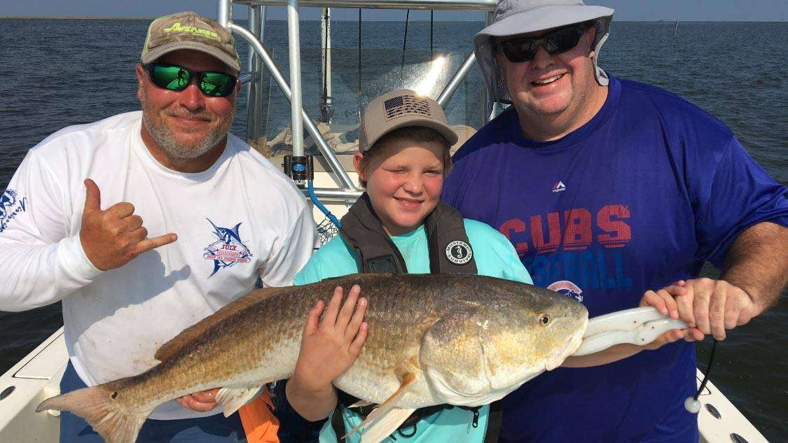 A picture of Inshore Fishing Bay St Louis with Legends of the Lower Marsh