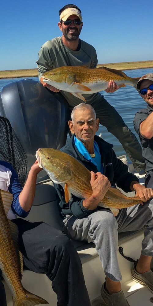 A picture of Gulf Coast Fall Fishing Charter Options with Legends of the Lower Marsh