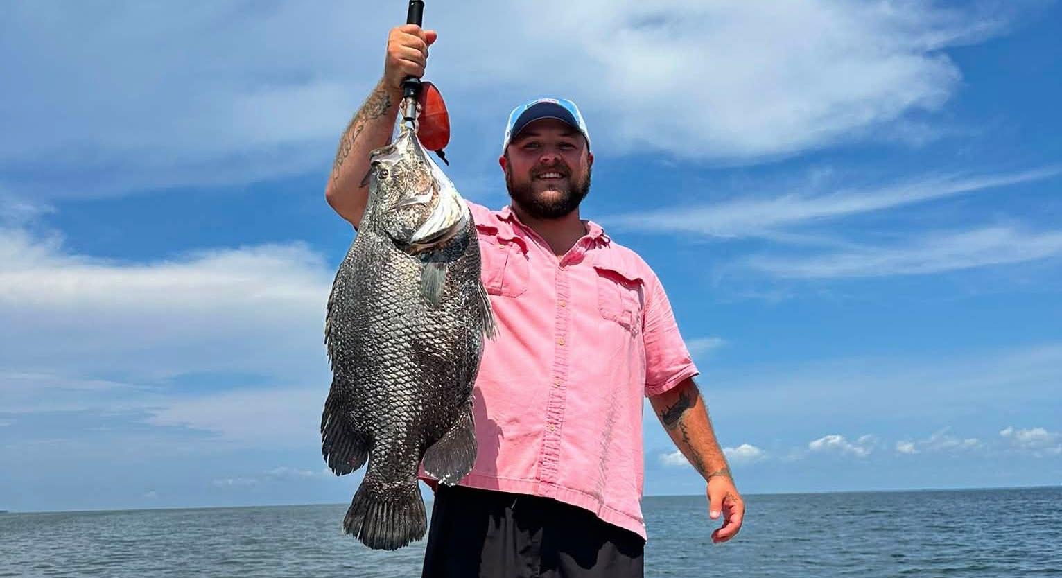 A picture of August Fishing in Gulfport and the Biloxi Marsh with Legends of the Lower Marsh